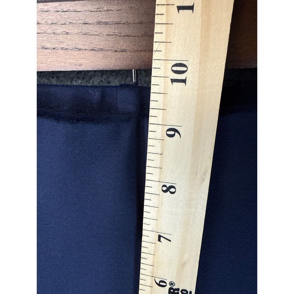 Lauren‎ Ralph Lauren Navy Blue Stretch Pull On Pants Womens Size PL Petite Large - Picture 7 of 9